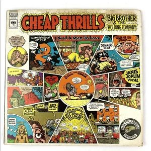 Vinyl Record 1973 JANIS JOPLIN Cheap Thrills